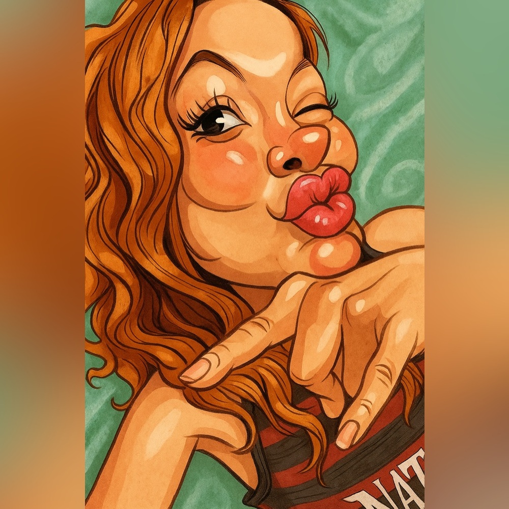 Want a Vibrant Art Print Caricature of Yourself or a Pet?